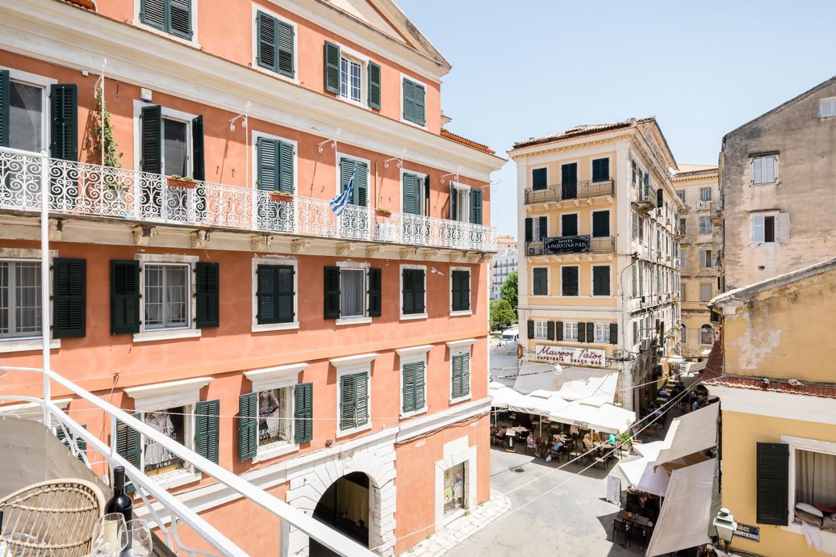 Νicol 'S Ηouse In Corfu Town Leilighet Eksteriør bilde